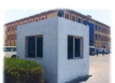 Cabine de gardien revêtue de ThermBlock, Abu Dhabi